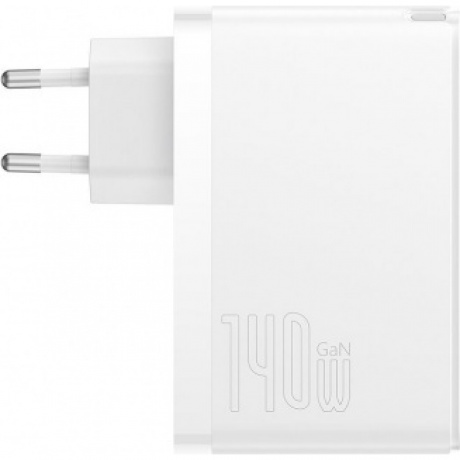 Сетевое зарядное устройство Baseus GaN5 Pro 140W EU White (CCGP100202) - фото 2