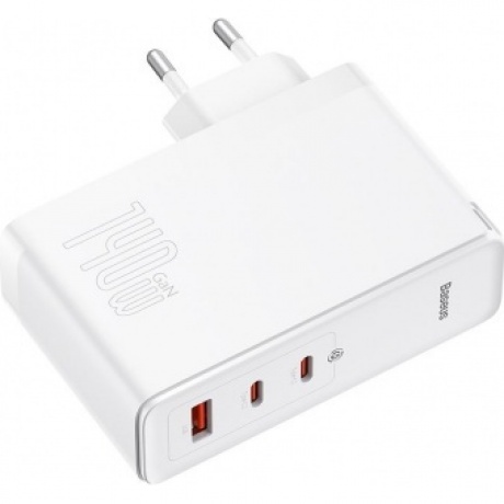 Сетевое зарядное устройство Baseus GaN5 Pro 140W EU White (CCGP100202) - фото 3