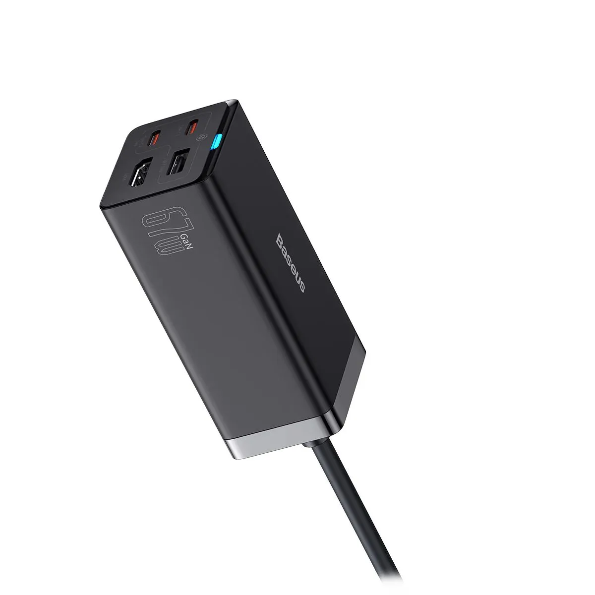 Сетевое зарядное устройство Baseus GaN5 Pro 67W Black (CCGP110201) - фото 14