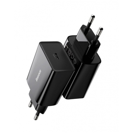 Сетевое зарядное устройство Baseus Speed Mini 20W Black (CCFS-SN01) - фото 8