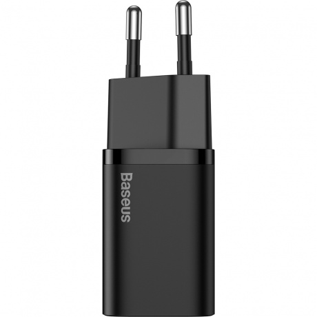 Сетевое зарядное устройство Baseus Super Si 20W EU Black (CCSUP-B01) - фото 2