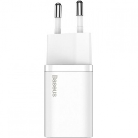 Сетевое зарядное устройство Baseus Super Si 20W EU White (TZCCSUP-B02) - фото 2