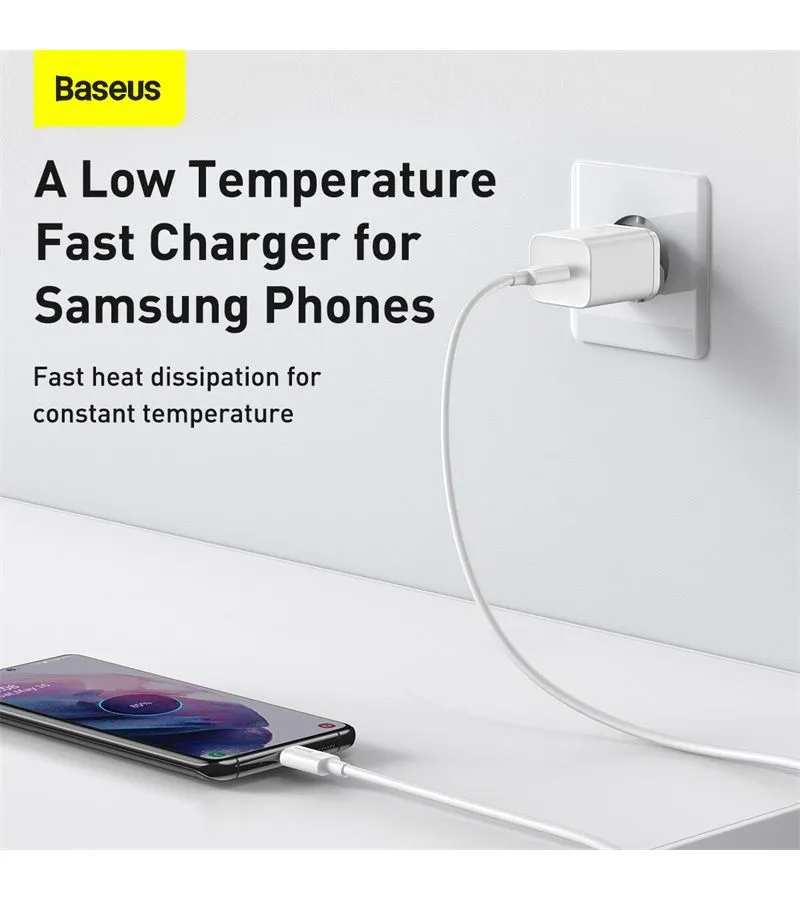 Сетевое зарядное устройство Baseus Super Si 25W White (TZCCSUP-L02) - фото 15