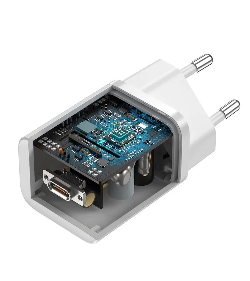Сетевое зарядное устройство Baseus Super Si 25W White (TZCCSUP-L02) - фото 6