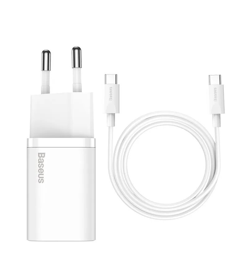 Сетевое зарядное устройство Baseus Super Si 25W White (TZCCSUP-L02) - фото 7