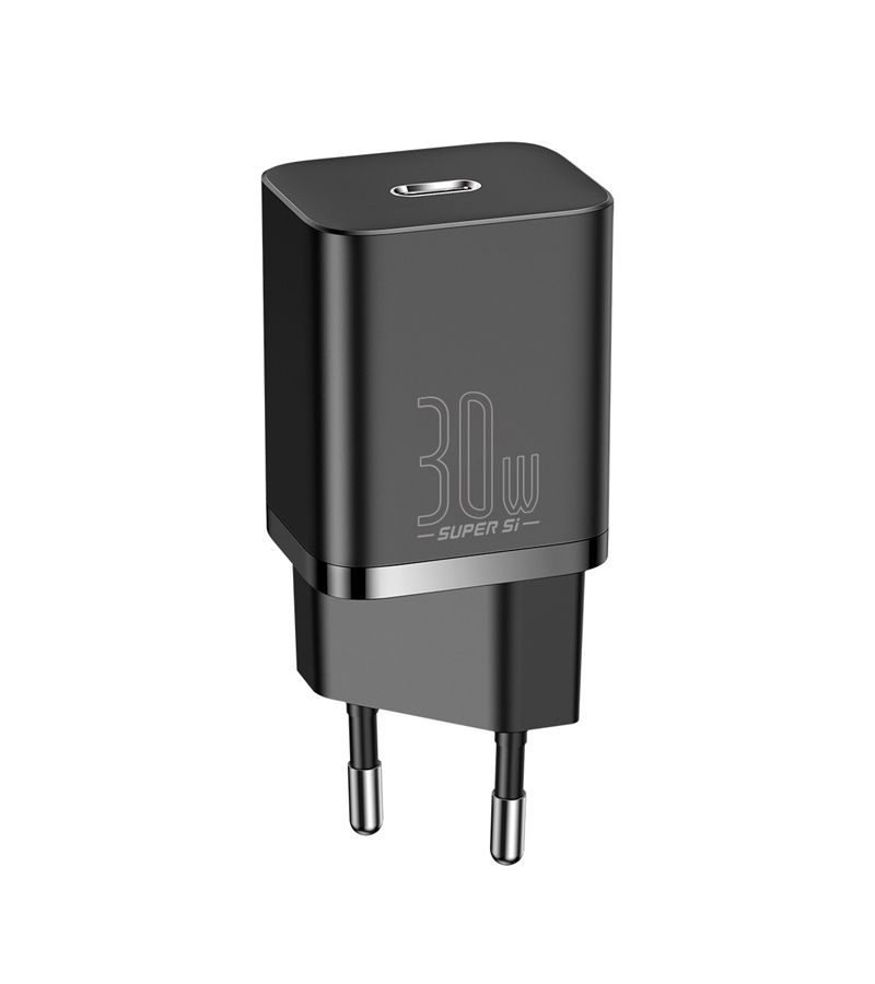 Сетевое зарядное устройство Baseus Super Si 30W Black (CCSUP-J01) сетевое зарядное устройство j5create 100w pd usb c™ super charger