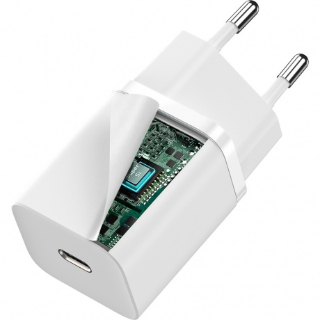 Сетевое зарядное устройство Baseus Super Si 30W EU White (CCSUP-J02) - фото 7