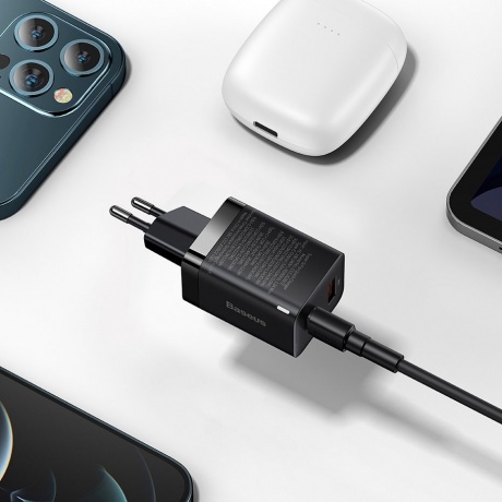 Сетевое зарядное устройство Baseus Super Si Pro 30W EU Black (CCSUPP-E01) - фото 18