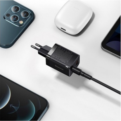 Сетевое зарядное устройство Baseus Super Si Pro 30W EU Black (CCSUPP-E01) - фото 9