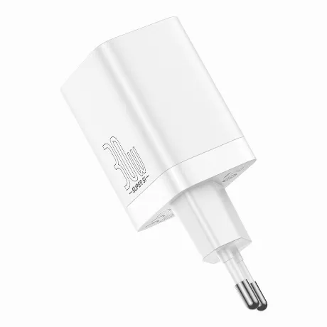Сетевое зарядное устройство Baseus Super Si Pro 30W EU White (CC...