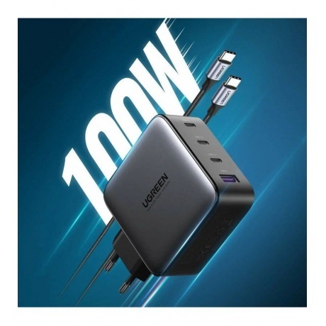 Сетевое зарядное устройство UGREEN CD226-90575 Space Gray (90575) - фото 11