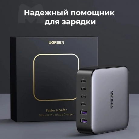 Сетевое зарядное устройство UGREEN CD271-40914 (40914) - фото 6