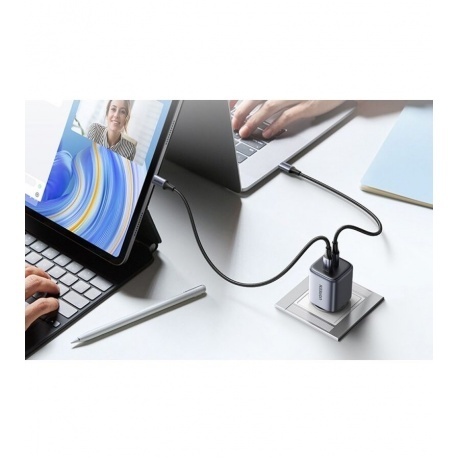 Сетевое зарядное устройство UGREEN CD294-90573 Space Gray (90573) - фото 4