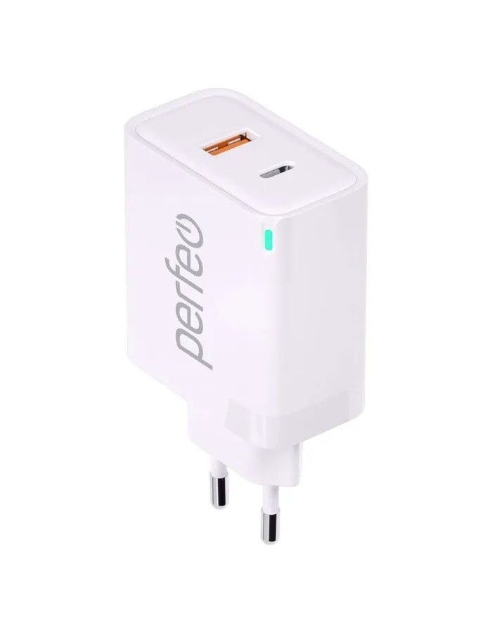 Сетевое зарядное устройство Perfeo i4653 GaN 30W white