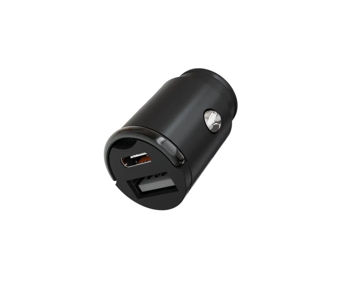 цена Автомобильное зарядное устройство VLP С-Power 38W USB-C+USB-A, PD, QC, черный