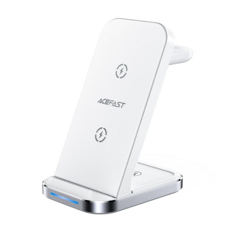 Беспроводное зарядное устройство 3-в-1 ACEFAST E15 desktop 3-in-1 wireless charging stand белый - фото 1