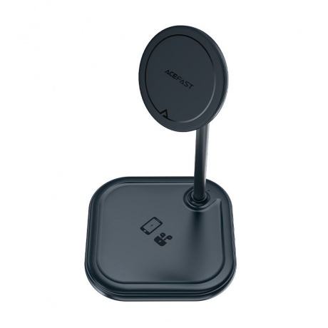 Беспроводное зарядное устройство ACEFAST E6 desktop 2-in-1 wireless charging holder. Цвет: серый - фото 1