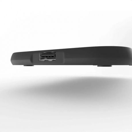 Беспроводное зарядное устройство ZENS Dual Fast Wireless Charger 2 x 10W Slim. Цвет: черный. - фото 6