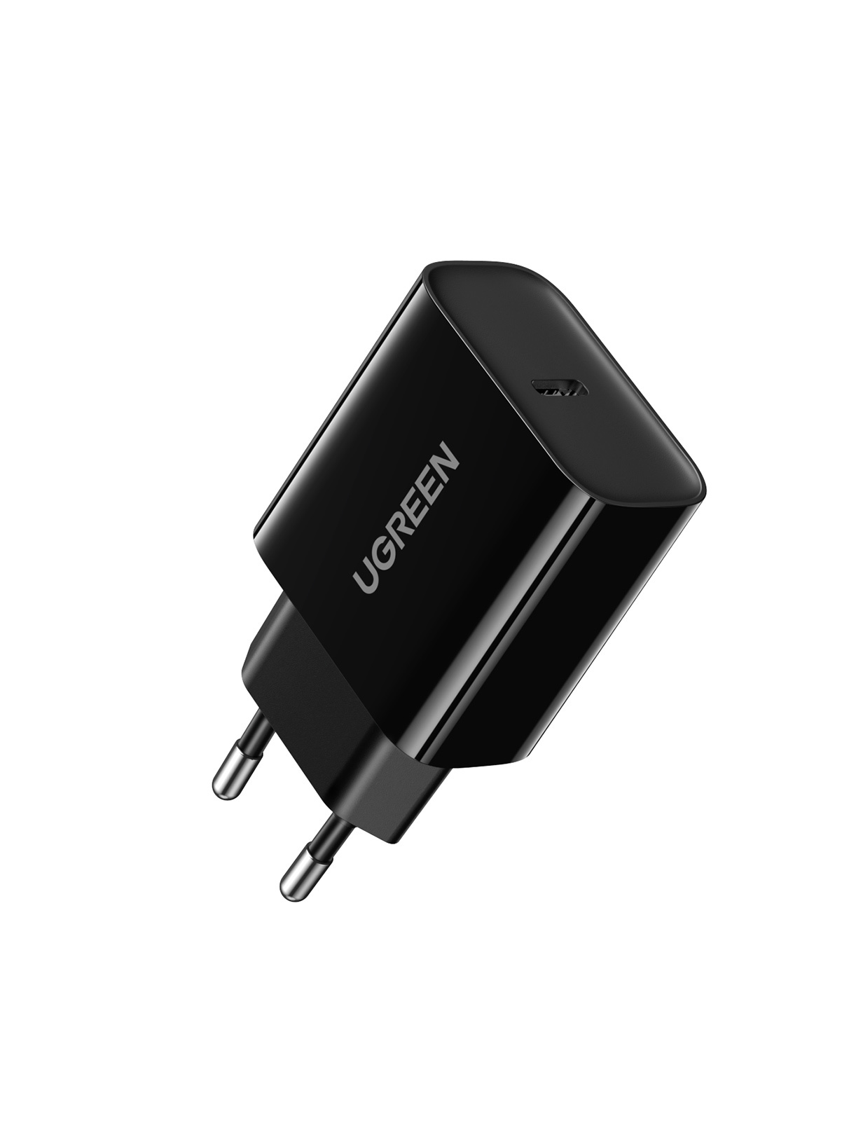 Сетевое зарядное устройство UGREEN CD137 USB-C PD 20Вт, цвет черный (10191) сетевое зарядное устройство ugreen ed011 50459 usb a wall charger 1 порт черный