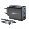 Сетевое зарядное устройство ACEFAST A17 65W черный