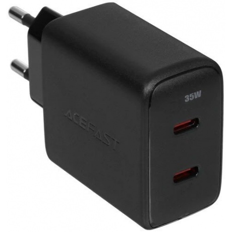 Сетевое зарядное устройство ACEFAST A49 черный - фото 3