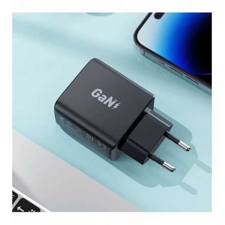 Сетевое зарядное устройство ACEFAST A49 черный - фото 6