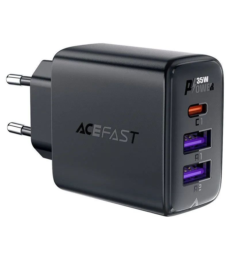 Сетевое зарядное устройство ACEFAST A57 черный цена и фото