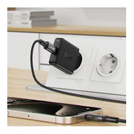 Сетевое зарядное устройство ACEFAST A65 черный - фото 6