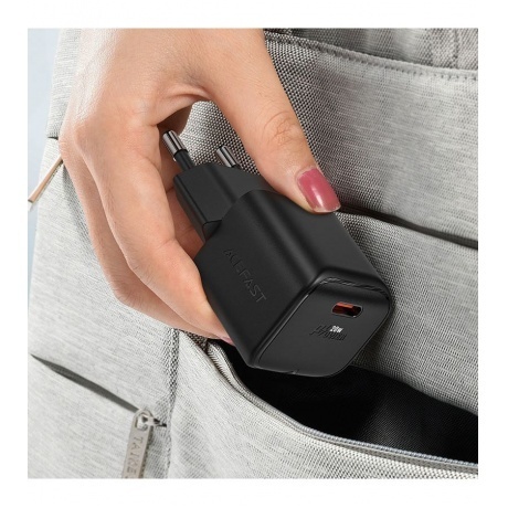 Сетевое зарядное устройство ACEFAST A73 mini черный - фото 2