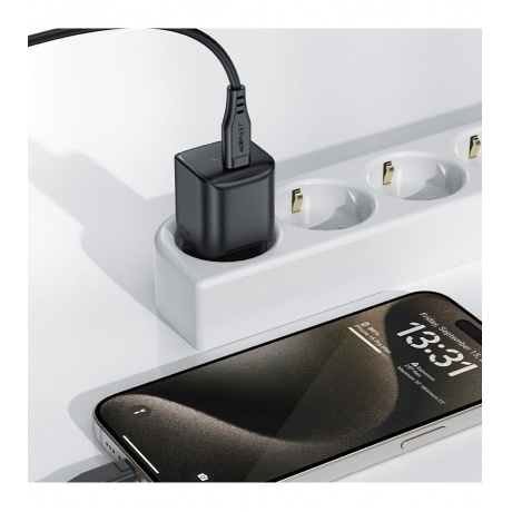 Сетевое зарядное устройство ACEFAST A73 mini черный - фото 5