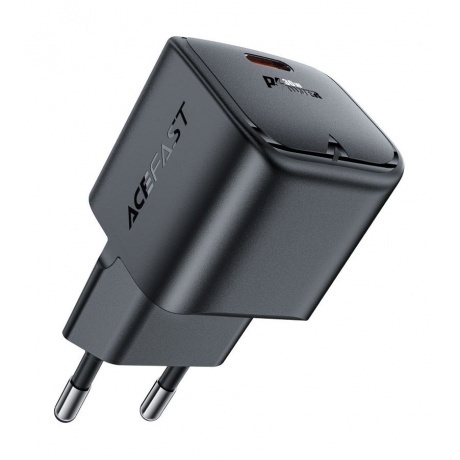 Сетевое зарядное устройство ACEFAST A77 mini черный - фото 1