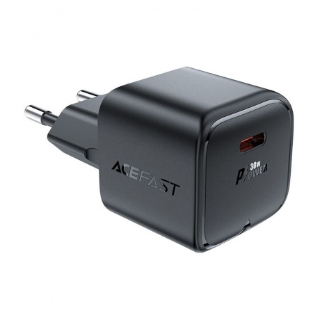 Сетевое зарядное устройство ACEFAST A77 mini черный - фото 4