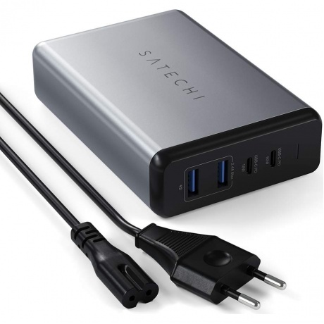 Сетевое зарядное устройство Satechi 108W ST-TC108WM серый космос. - фото 11