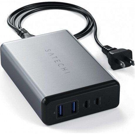 Сетевое зарядное устройство Satechi 108W ST-TC108WM серый космос. - фото 8