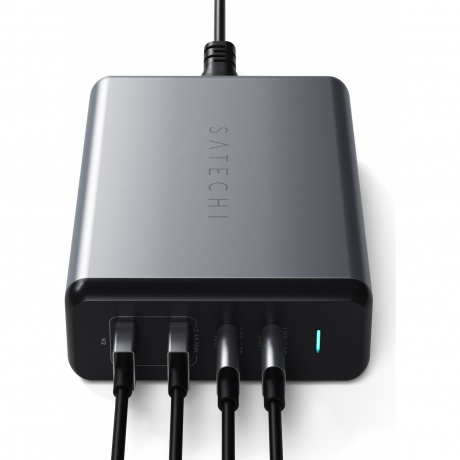Сетевое зарядное устройство Satechi 108W ST-TC108WM серый космос. - фото 10