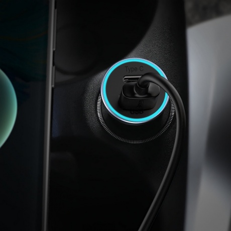 Автомобильное зарядное устройство Baseus Golden Contactor Max Dual темно-серый (CGJM000113) - фото 9