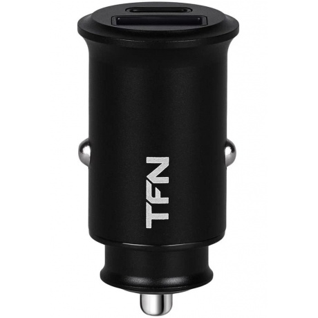 Автомобильное зарядное устройство TFN 30W USB A + Type-C черное - фото 3