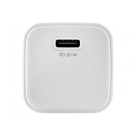 Сетевое зарядное устройство uBear Select Wall charger 20W Type-C белое - фото 2