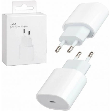 Сетевое зарядное устройство Apple 20W MUVV3 - фото 8