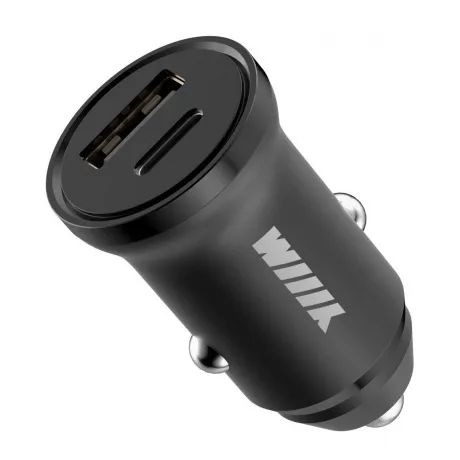 Автомобильное зарядное устройство Wiiix UCC-7-2-11,  USB-C + USB...