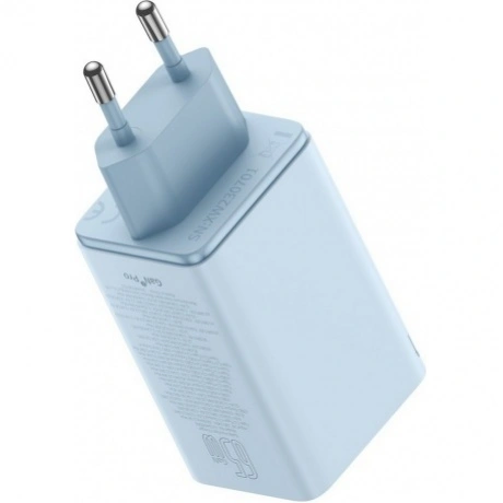 Сетевое зарядное устройство Baseus GaN6 Pro 65W EU Galaxy Bluе (...