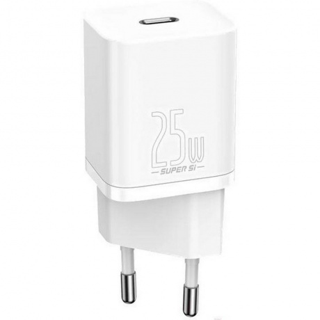 

Сетевое зарядное устройство Baseus Super Si 25W EU White (CCSP020102)