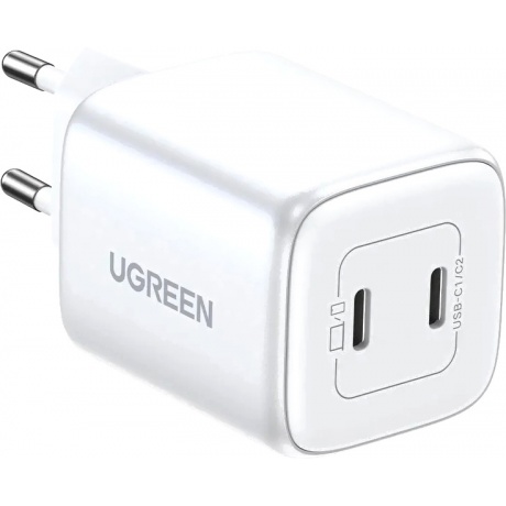 Сетевое зарядное устройство Ugreen CD294 White (15327) - фото 2