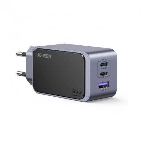 Сетевое зарядное устройство Ugreen X553 Space Gray (35042) - фото 1