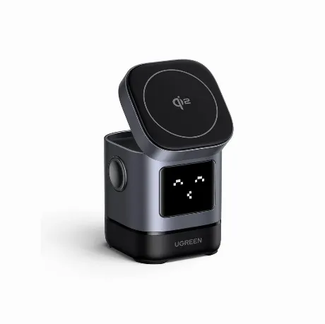 Беспроводное зарядное устройство Ugreen W709 Gray (45775)