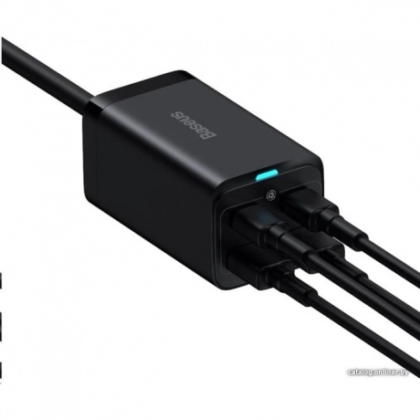 Сетевое зарядное устройство Baseus GaN3 Pro 100W Black (CCGP000101) - фото 5