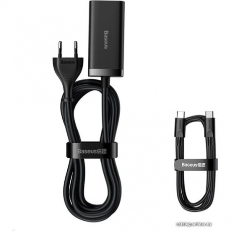 Сетевое зарядное устройство Baseus GaN3 Pro 100W Black (CCGP000101) - фото 6