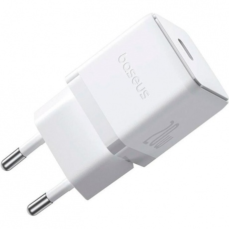

Сетевое зарядное устройство Baseus Palm 20W EU Moon White (P10111602213-01)