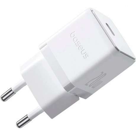 Сетевое зарядное устройство Baseus Palm 20W EU Moon White (P1011...