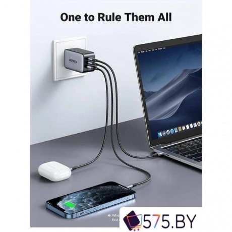 Сетевое зарядное устройство Ugreen CD244 Black (10335GI) - фото 9